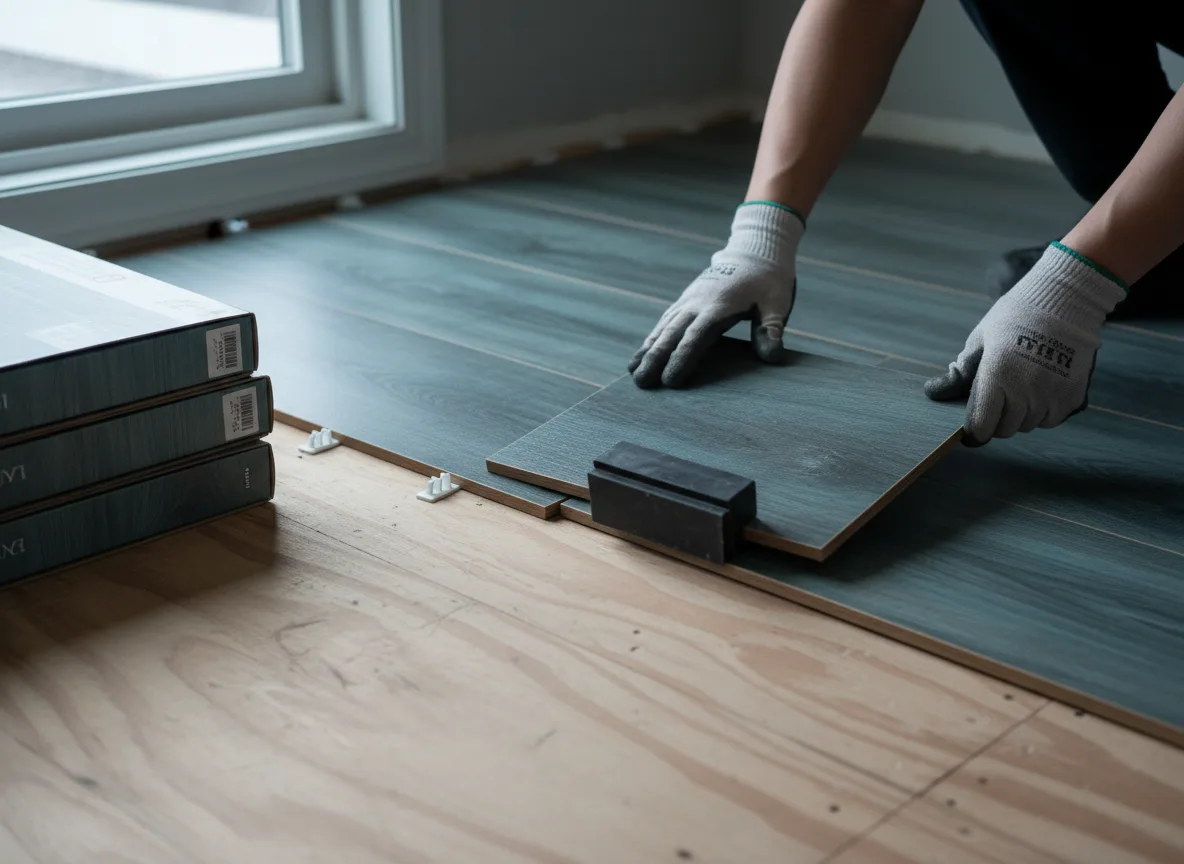 Luxury Vinyl Plank Installation company in Burns, KS